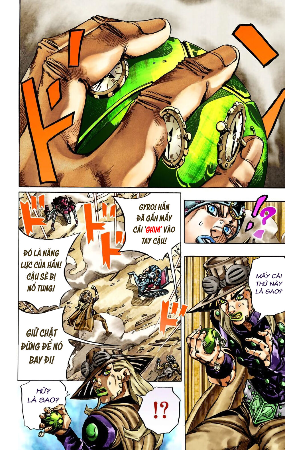 Cuộc Phiêu Lưu Bí Ẩn Phần 7: Steel Ball Run Chapter 22 - Trang 2
