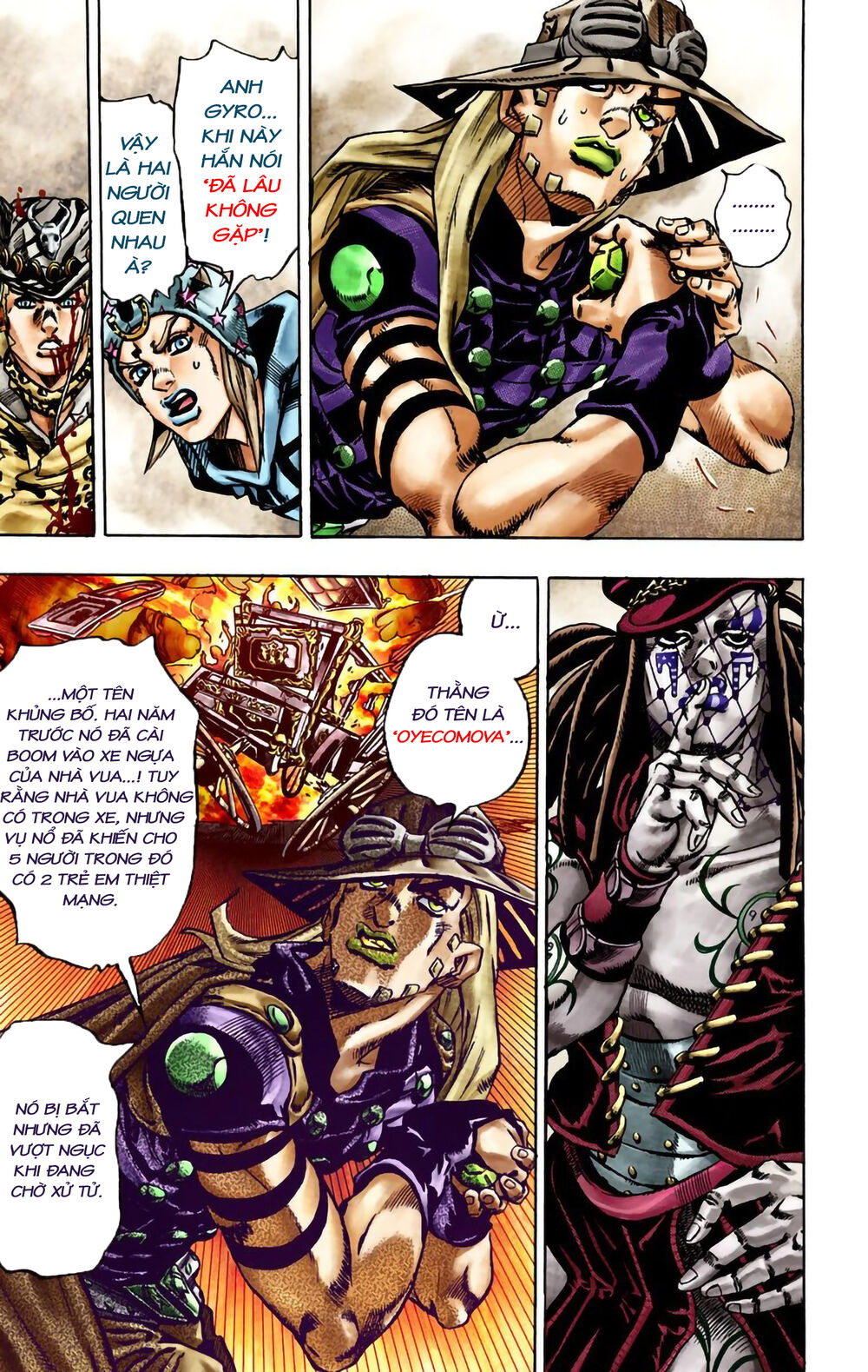 Cuộc Phiêu Lưu Bí Ẩn Phần 7: Steel Ball Run Chapter 22 - Trang 2