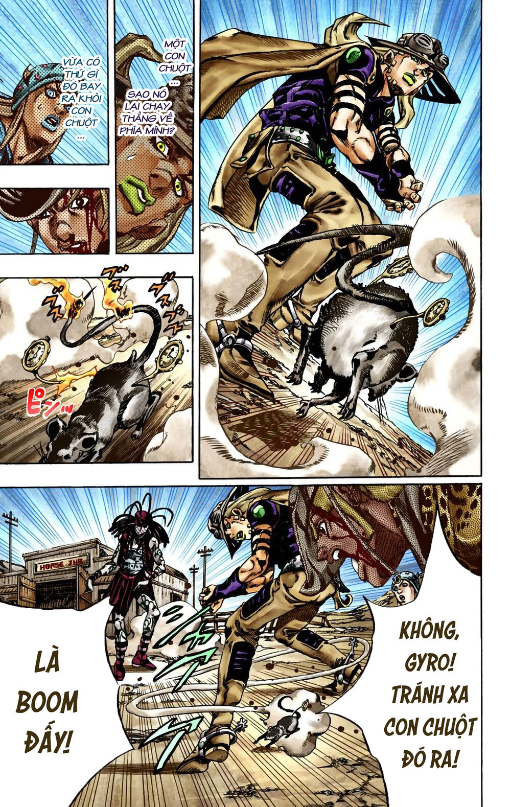 Cuộc Phiêu Lưu Bí Ẩn Phần 7: Steel Ball Run Chapter 22 - Trang 2