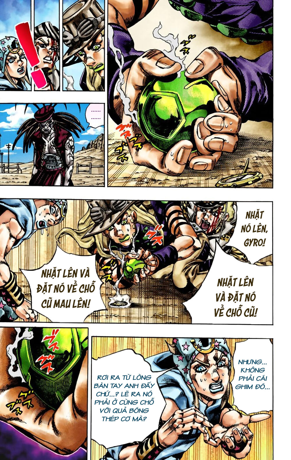 Cuộc Phiêu Lưu Bí Ẩn Phần 7: Steel Ball Run Chapter 22 - Trang 2