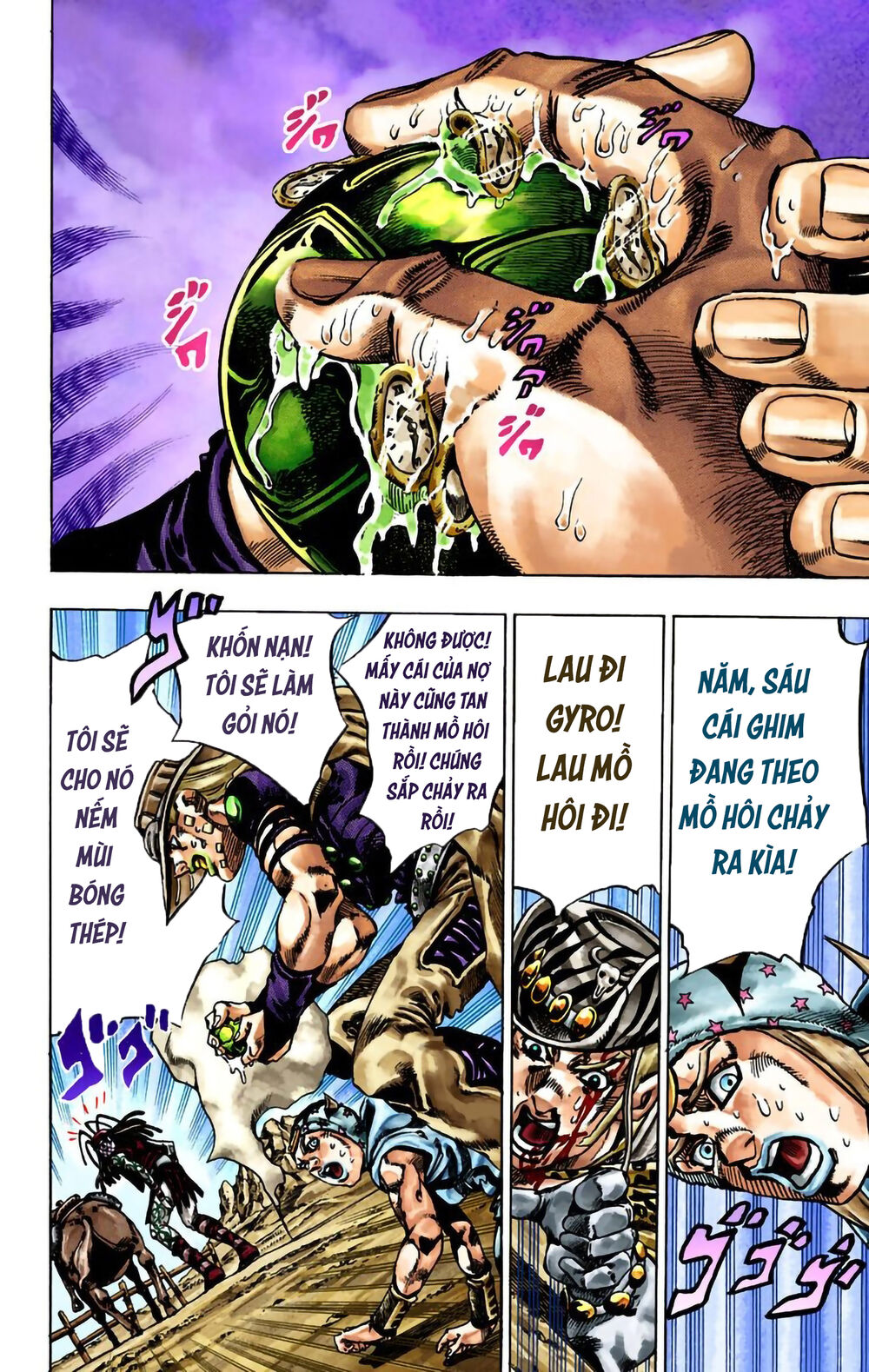Cuộc Phiêu Lưu Bí Ẩn Phần 7: Steel Ball Run Chapter 22 - Trang 2