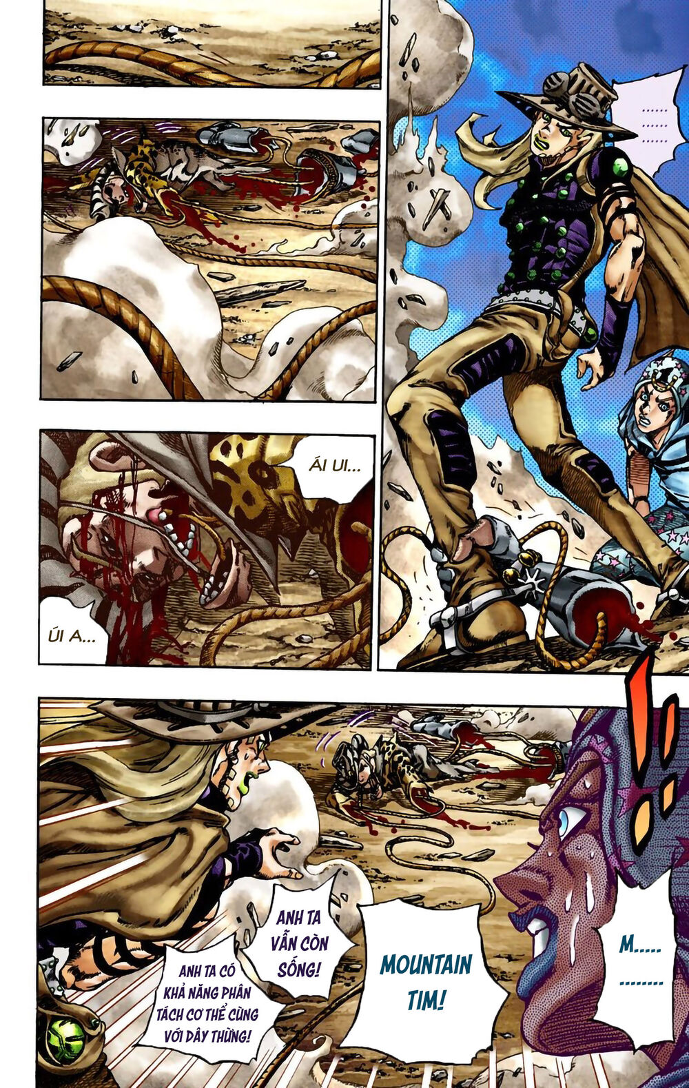 Cuộc Phiêu Lưu Bí Ẩn Phần 7: Steel Ball Run Chapter 22 - Trang 2