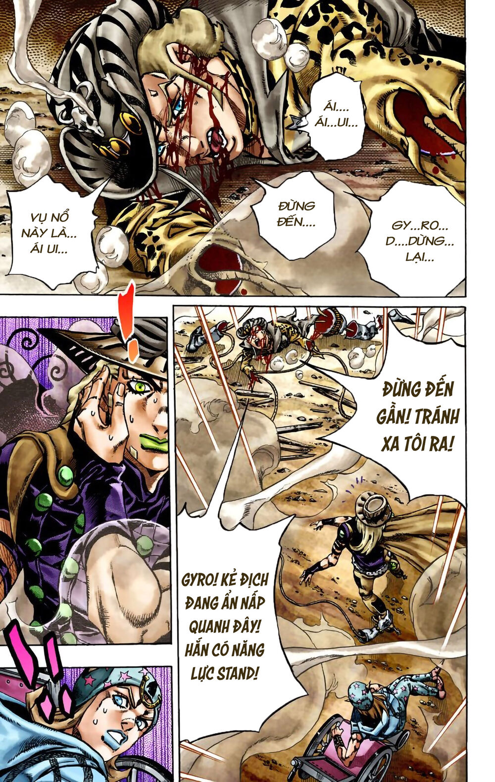 Cuộc Phiêu Lưu Bí Ẩn Phần 7: Steel Ball Run Chapter 22 - Trang 2