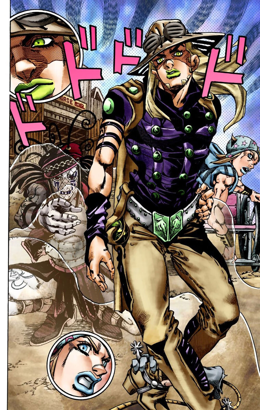 Cuộc Phiêu Lưu Bí Ẩn Phần 7: Steel Ball Run Chapter 22 - Trang 2