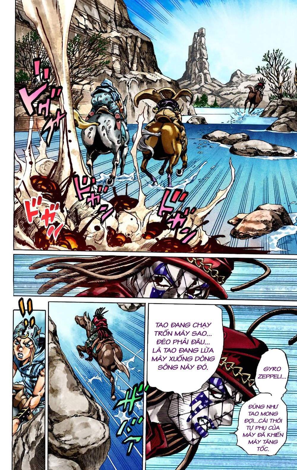 Cuộc Phiêu Lưu Bí Ẩn Phần 7: Steel Ball Run Chapter 23 - Trang 2