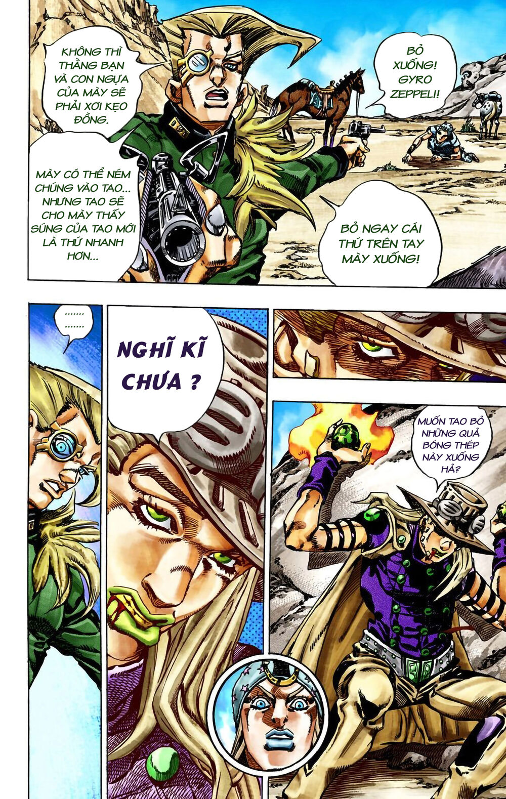 Cuộc Phiêu Lưu Bí Ẩn Phần 7: Steel Ball Run Chapter 25 - Trang 2