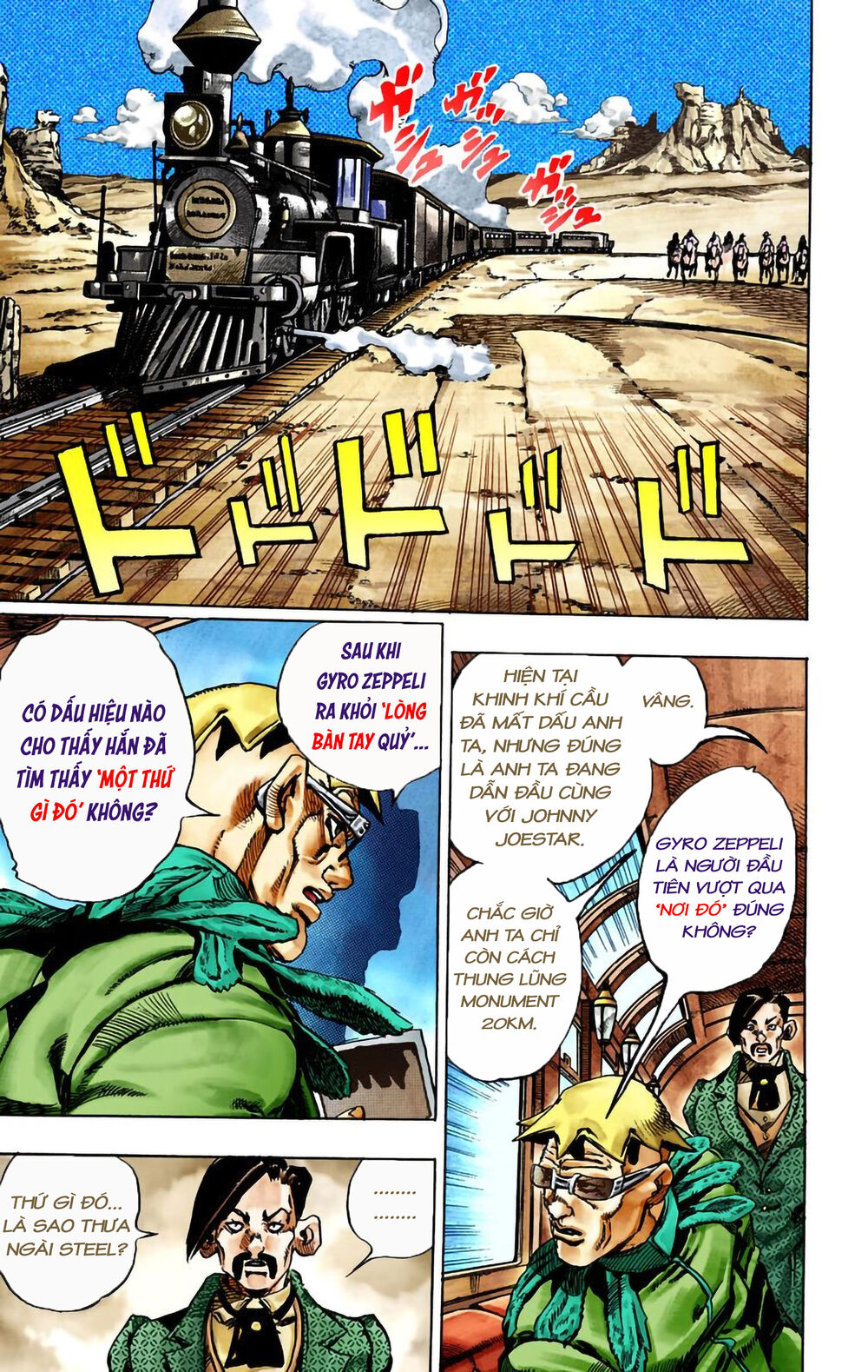 Cuộc Phiêu Lưu Bí Ẩn Phần 7: Steel Ball Run Chapter 25 - Trang 2