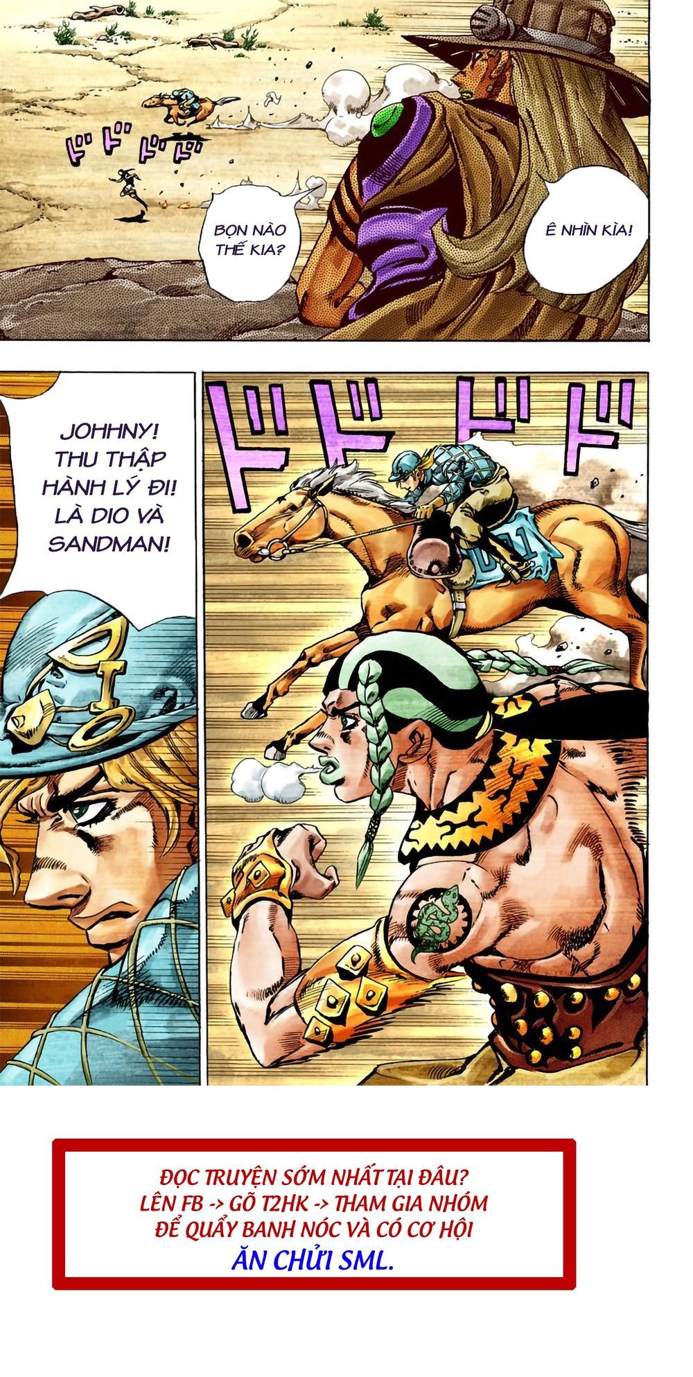 Cuộc Phiêu Lưu Bí Ẩn Phần 7: Steel Ball Run Chapter 27 - Trang 2