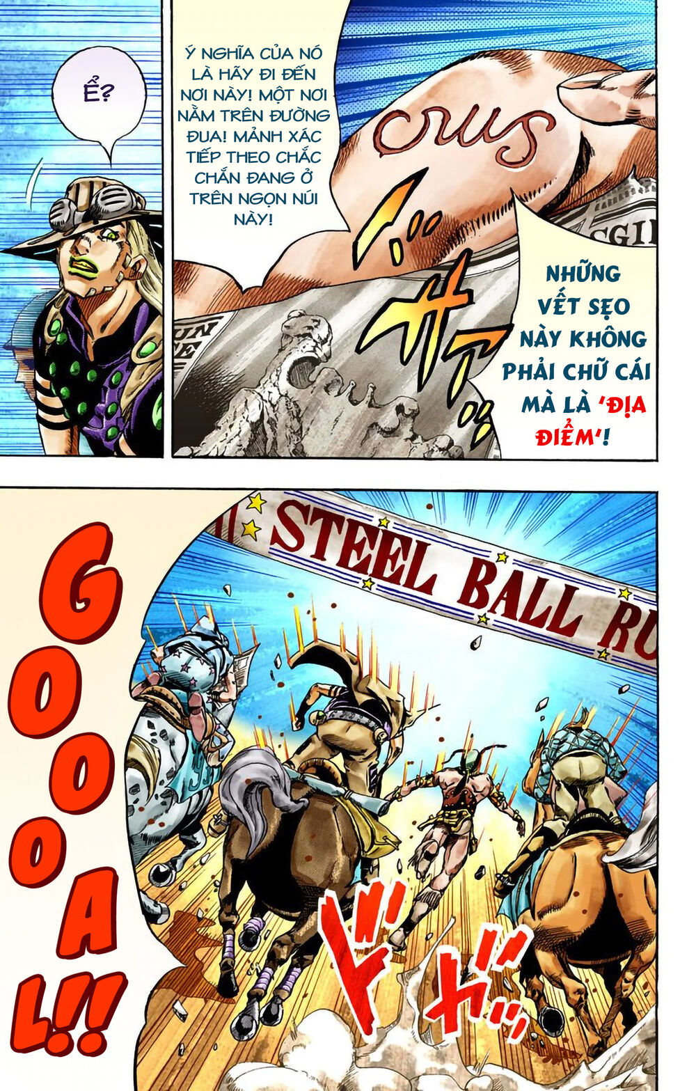Cuộc Phiêu Lưu Bí Ẩn Phần 7: Steel Ball Run Chapter 28 - Trang 2