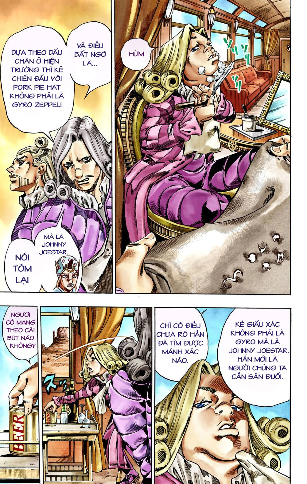 Cuộc Phiêu Lưu Bí Ẩn Phần 7: Steel Ball Run Chapter 28 - Trang 2