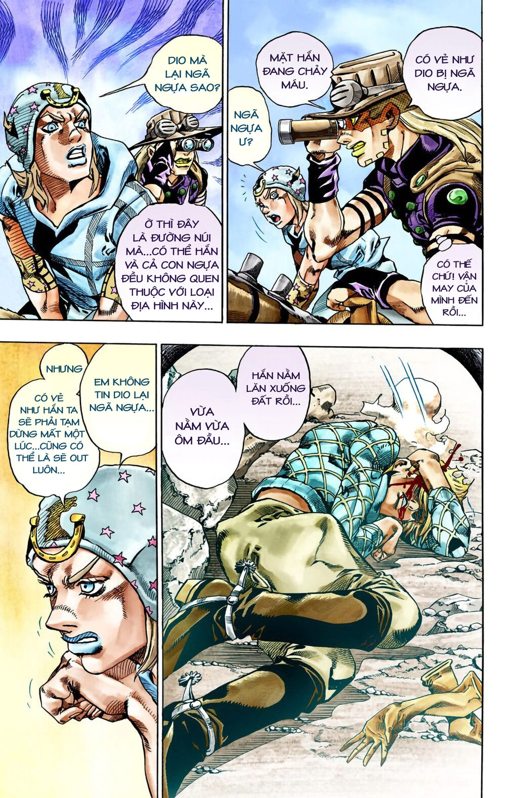 Cuộc Phiêu Lưu Bí Ẩn Phần 7: Steel Ball Run Chapter 28 - Trang 2