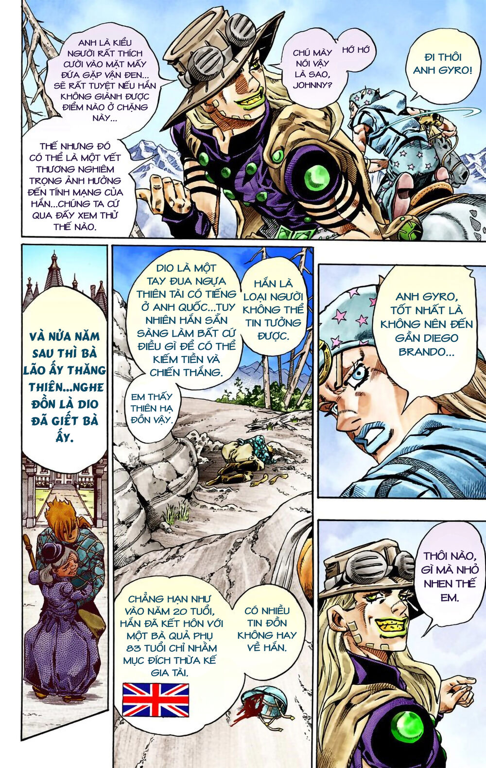 Cuộc Phiêu Lưu Bí Ẩn Phần 7: Steel Ball Run Chapter 28 - Trang 2