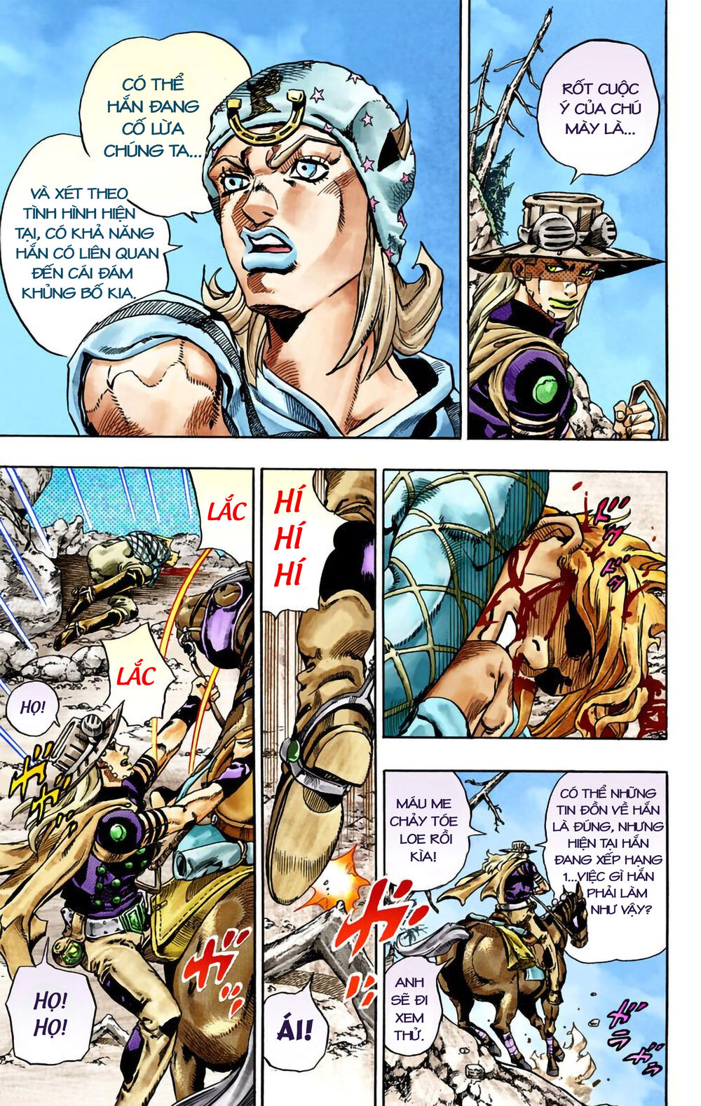 Cuộc Phiêu Lưu Bí Ẩn Phần 7: Steel Ball Run Chapter 28 - Trang 2