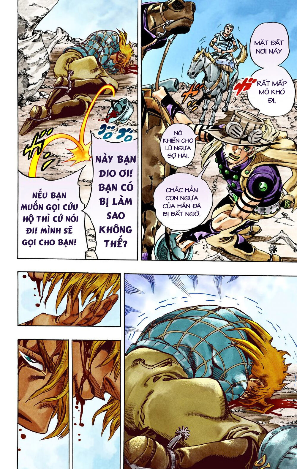 Cuộc Phiêu Lưu Bí Ẩn Phần 7: Steel Ball Run Chapter 28 - Trang 2