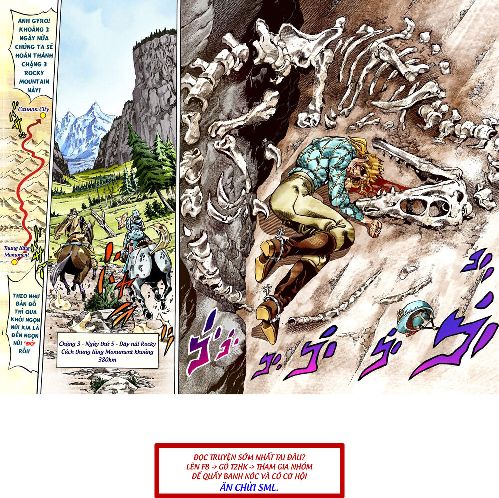 Cuộc Phiêu Lưu Bí Ẩn Phần 7: Steel Ball Run Chapter 28 - Trang 2