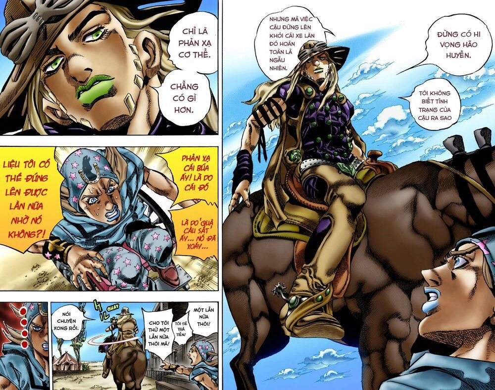 Cuộc Phiêu Lưu Bí Ẩn Phần 7: Steel Ball Run Chapter 3 - Trang 2