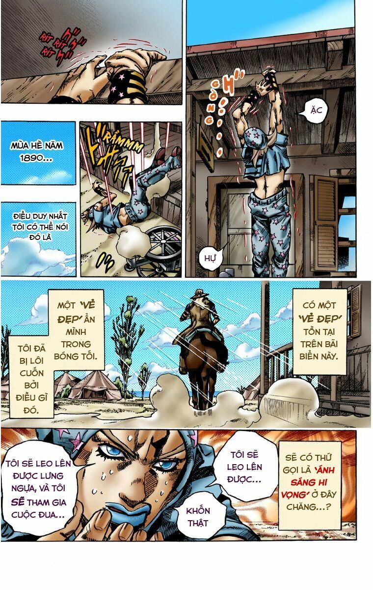 Cuộc Phiêu Lưu Bí Ẩn Phần 7: Steel Ball Run Chapter 3 - Trang 2