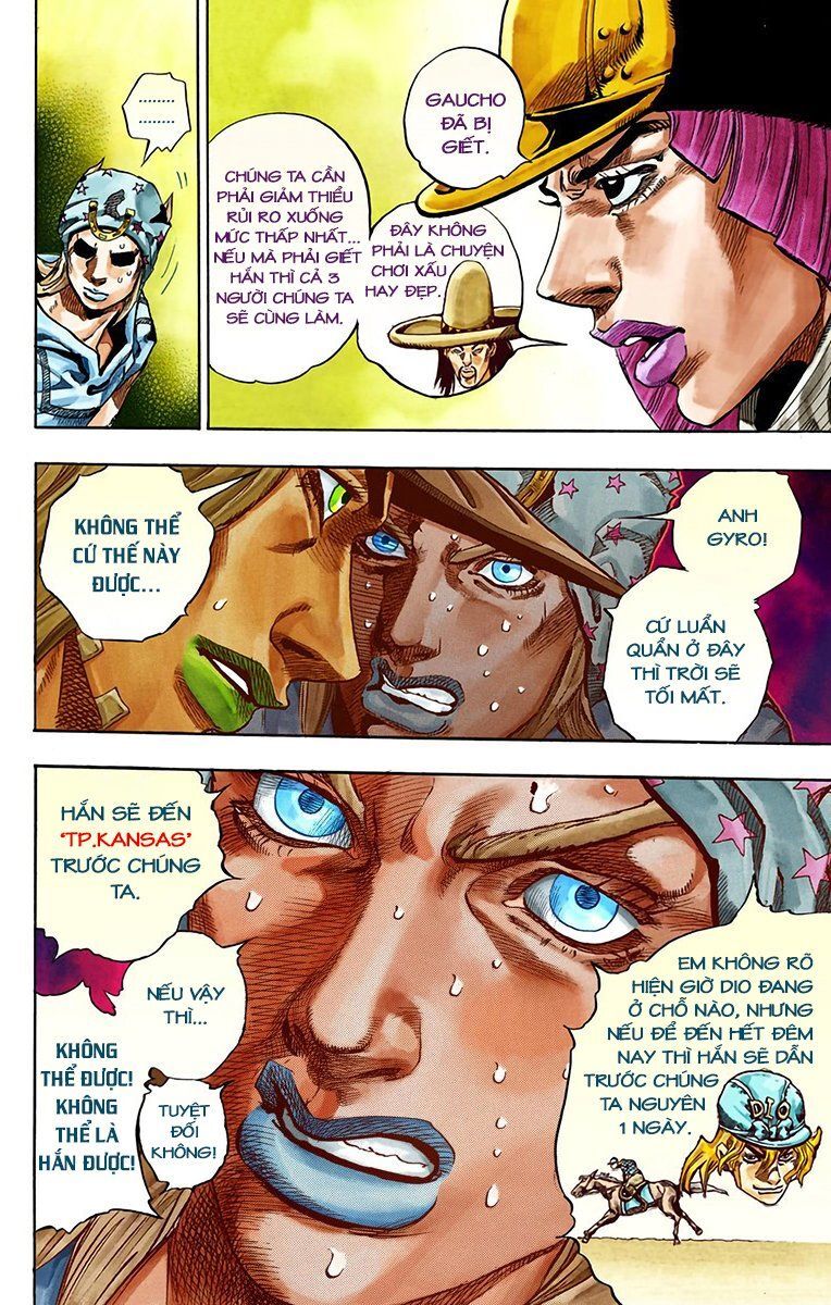Cuộc Phiêu Lưu Bí Ẩn Phần 7: Steel Ball Run Chapter 34 - Trang 2