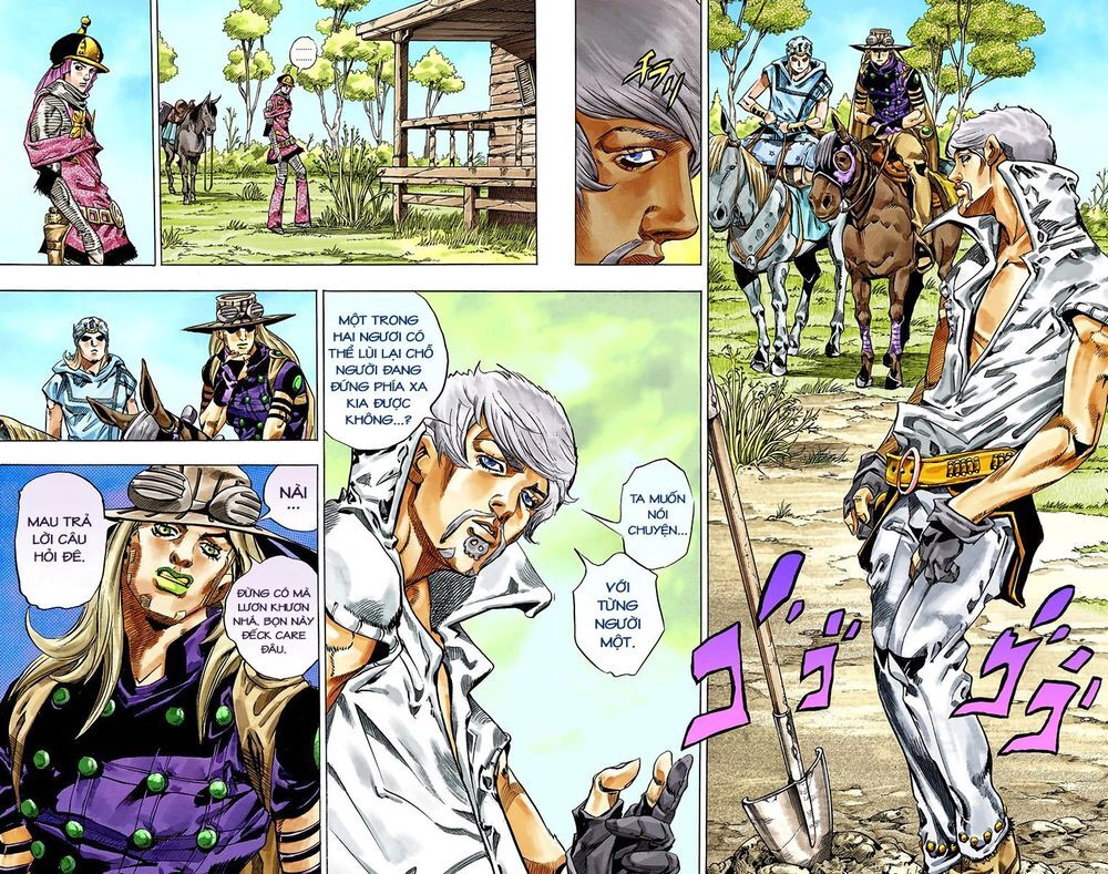 Cuộc Phiêu Lưu Bí Ẩn Phần 7: Steel Ball Run Chapter 34 - Trang 2