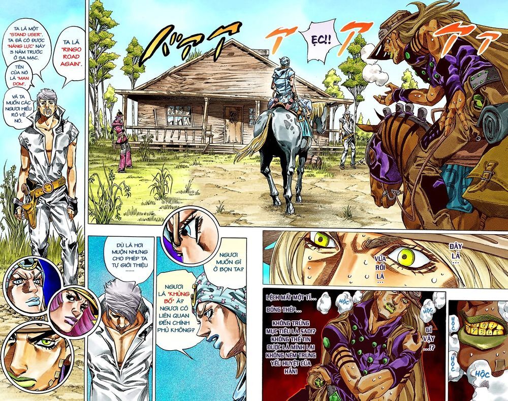 Cuộc Phiêu Lưu Bí Ẩn Phần 7: Steel Ball Run Chapter 34 - Trang 2