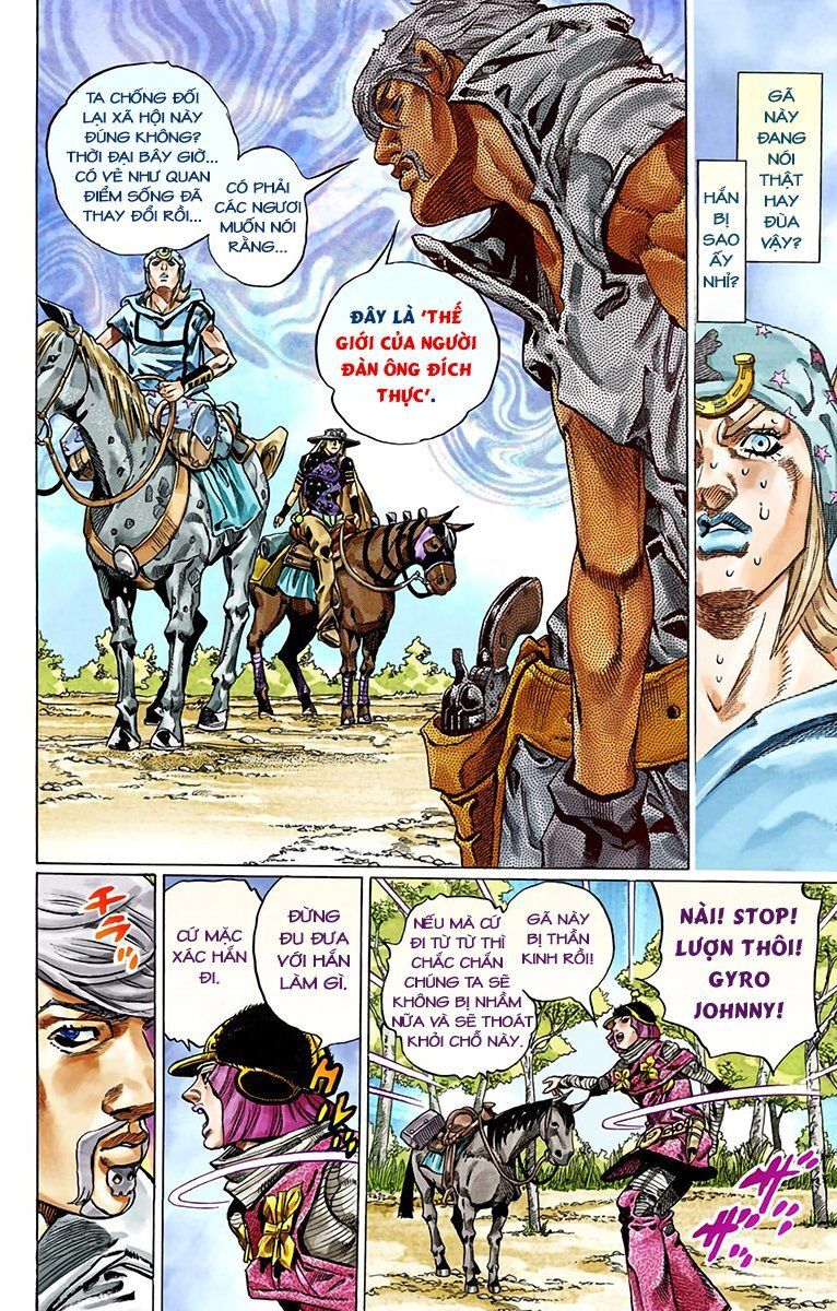 Cuộc Phiêu Lưu Bí Ẩn Phần 7: Steel Ball Run Chapter 34 - Trang 2
