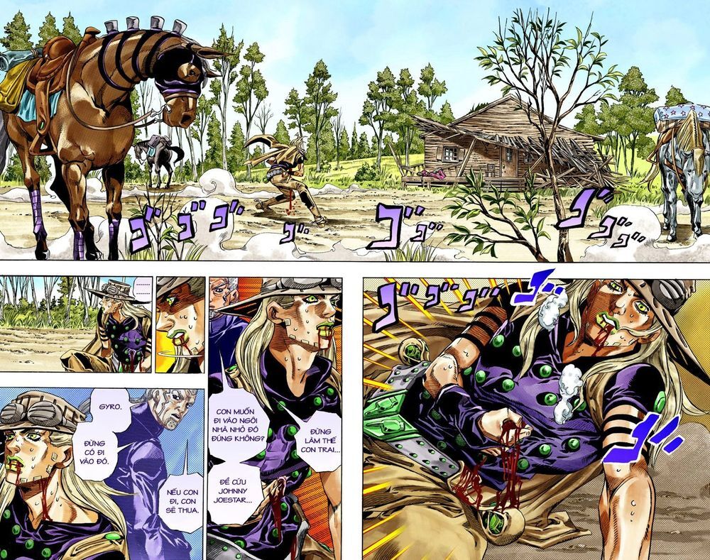 Cuộc Phiêu Lưu Bí Ẩn Phần 7: Steel Ball Run Chapter 35 - Trang 2