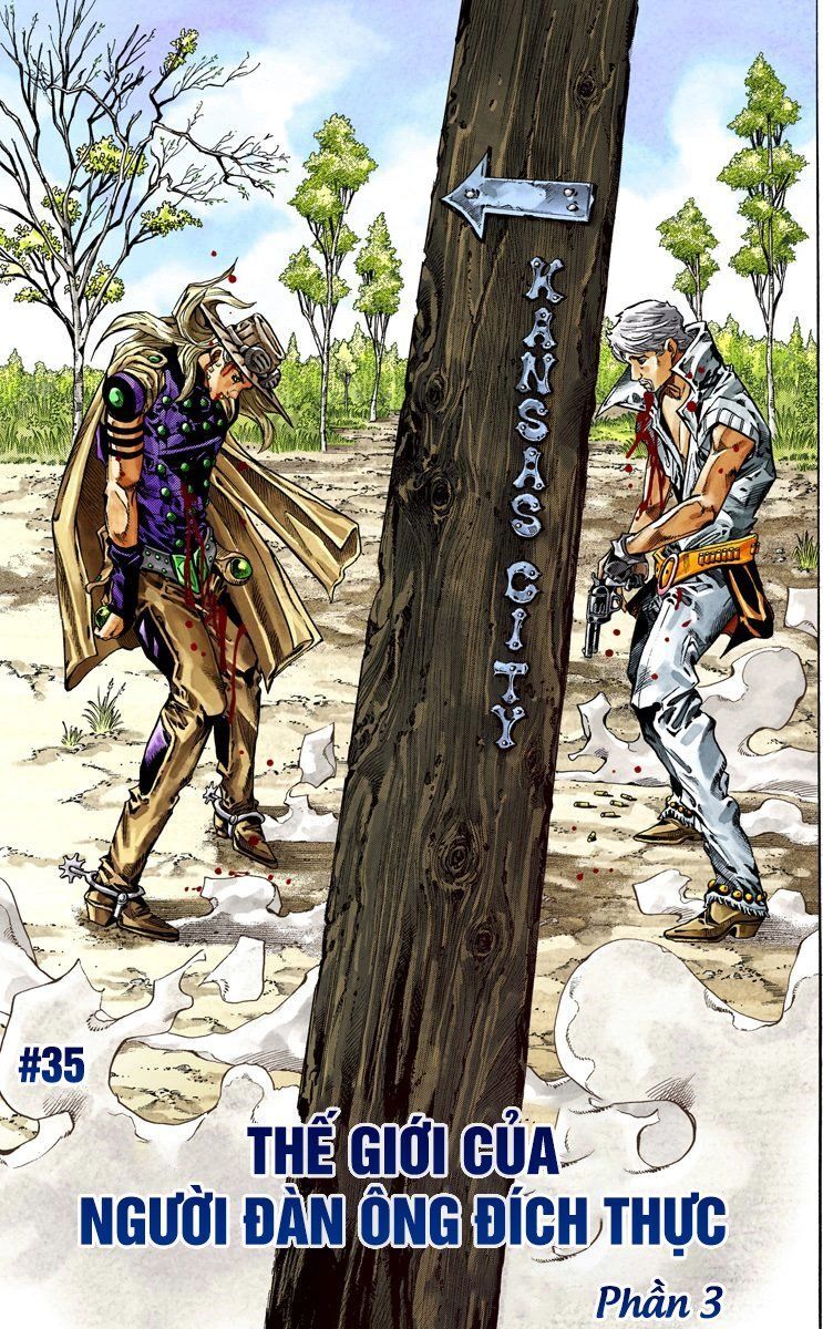 Cuộc Phiêu Lưu Bí Ẩn Phần 7: Steel Ball Run Chapter 35 - Trang 2