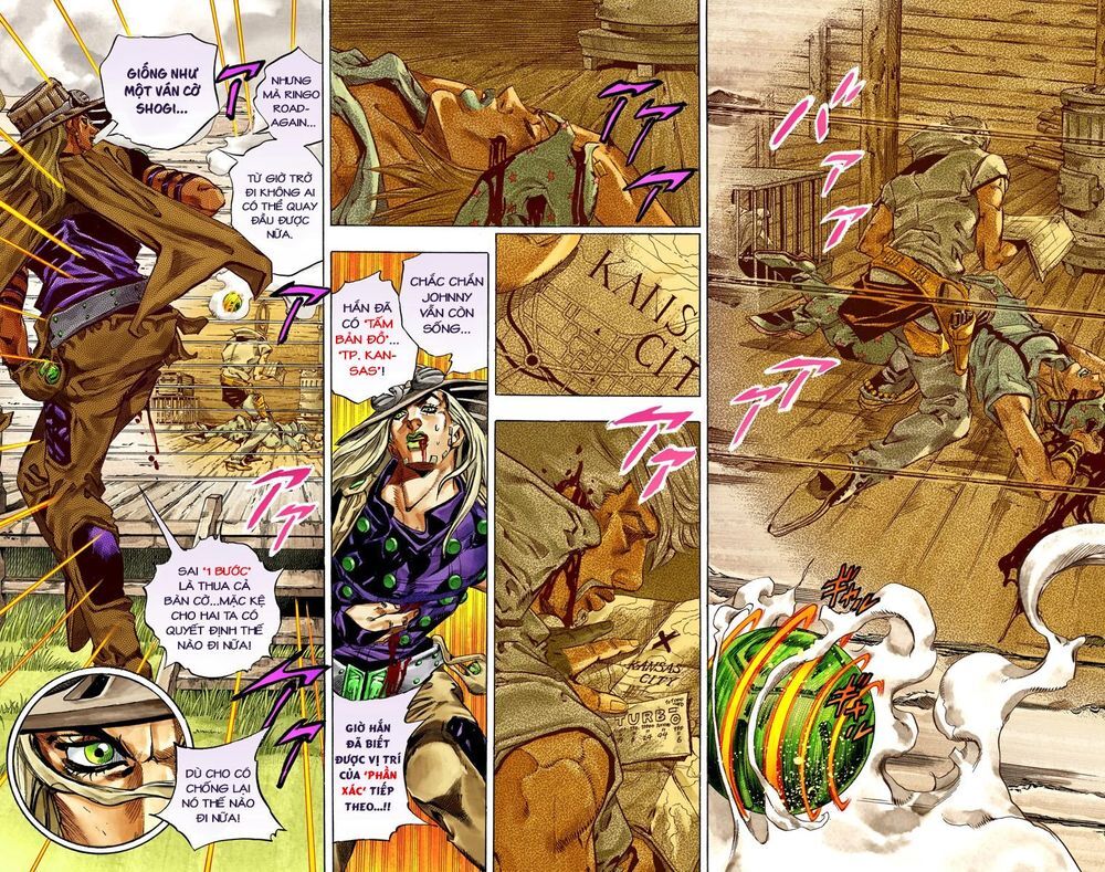 Cuộc Phiêu Lưu Bí Ẩn Phần 7: Steel Ball Run Chapter 35 - Trang 2