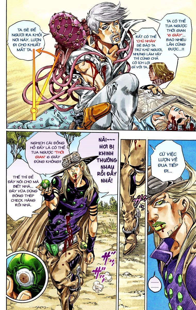 Cuộc Phiêu Lưu Bí Ẩn Phần 7: Steel Ball Run Chapter 35 - Trang 2