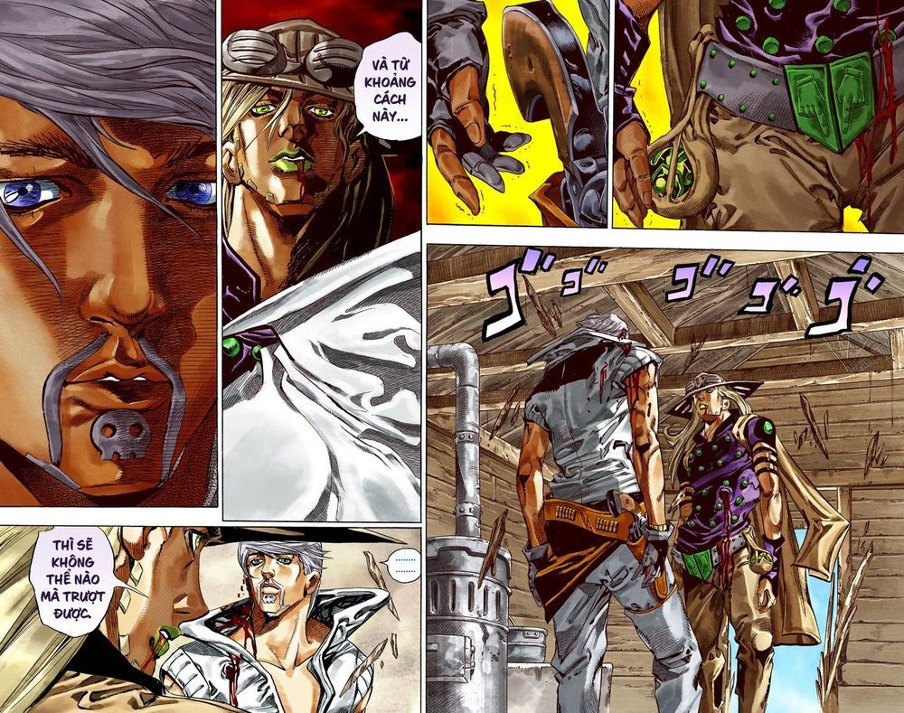 Cuộc Phiêu Lưu Bí Ẩn Phần 7: Steel Ball Run Chapter 35 - Trang 2