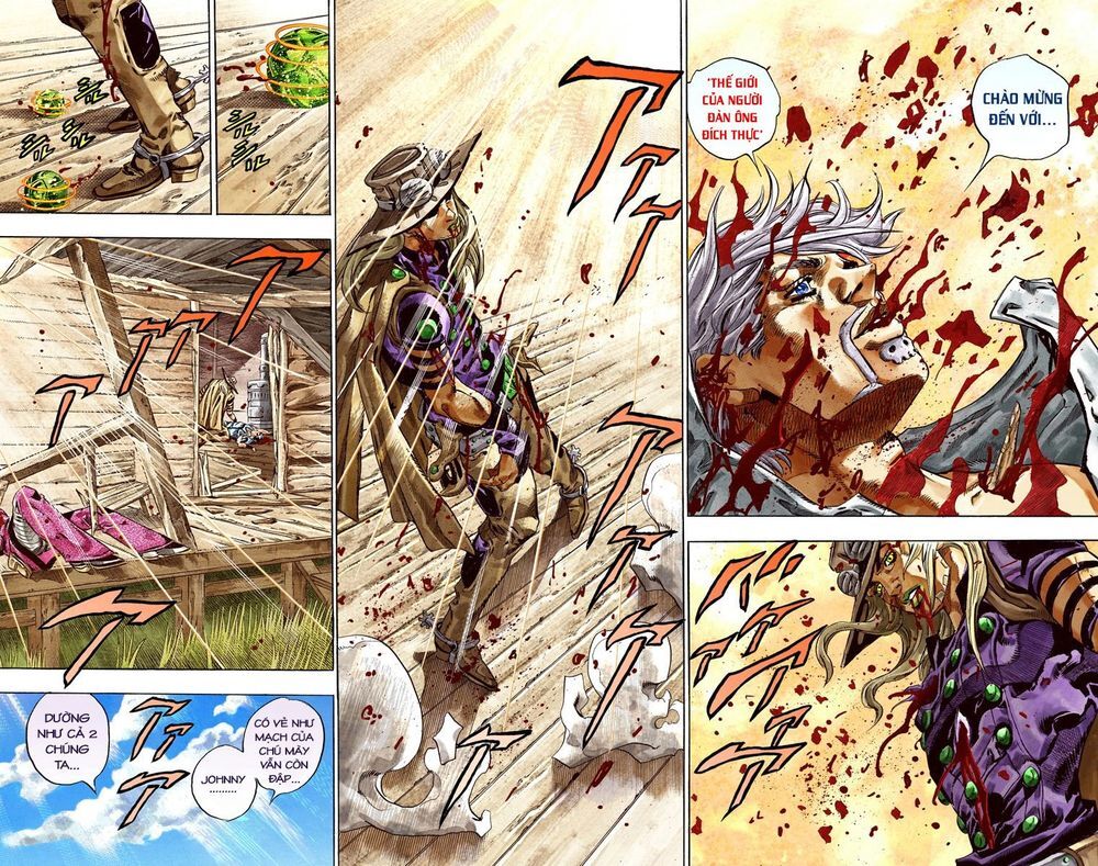Cuộc Phiêu Lưu Bí Ẩn Phần 7: Steel Ball Run Chapter 35 - Trang 2
