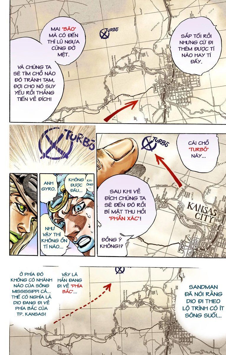 Cuộc Phiêu Lưu Bí Ẩn Phần 7: Steel Ball Run Chapter 36 - Trang 2