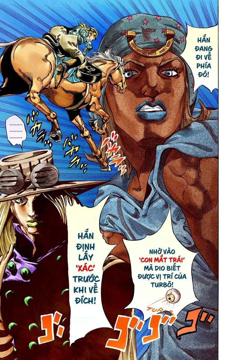 Cuộc Phiêu Lưu Bí Ẩn Phần 7: Steel Ball Run Chapter 36 - Trang 2