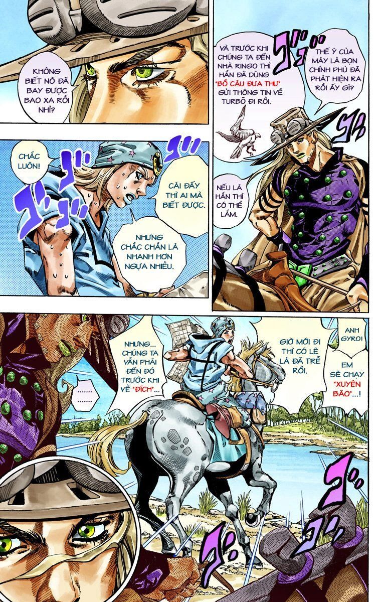Cuộc Phiêu Lưu Bí Ẩn Phần 7: Steel Ball Run Chapter 36 - Trang 2