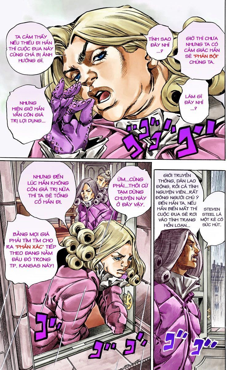 Cuộc Phiêu Lưu Bí Ẩn Phần 7: Steel Ball Run Chapter 36 - Trang 2
