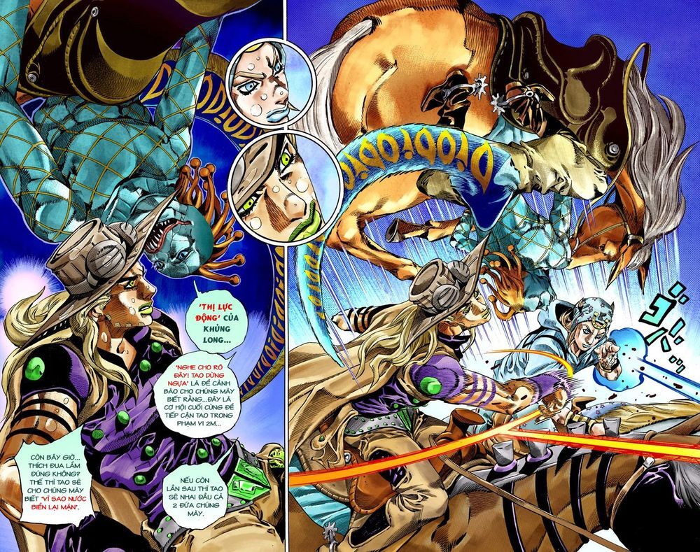 Cuộc Phiêu Lưu Bí Ẩn Phần 7: Steel Ball Run Chapter 38 - Trang 2