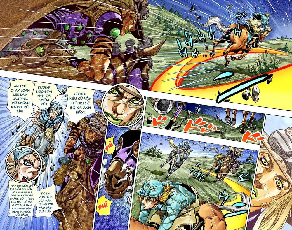 Cuộc Phiêu Lưu Bí Ẩn Phần 7: Steel Ball Run Chapter 38 - Trang 2