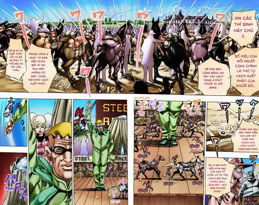 Cuộc Phiêu Lưu Bí Ẩn Phần 7: Steel Ball Run Chapter 4 - Trang 2