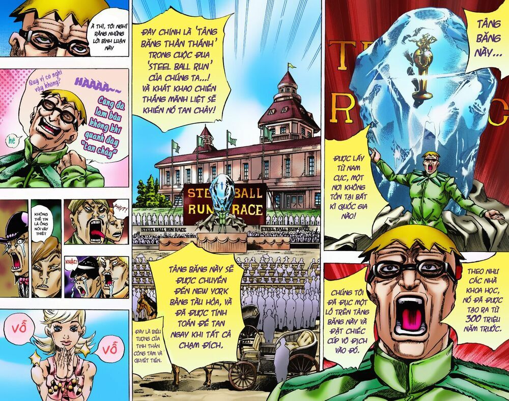 Cuộc Phiêu Lưu Bí Ẩn Phần 7: Steel Ball Run Chapter 4 - Trang 2