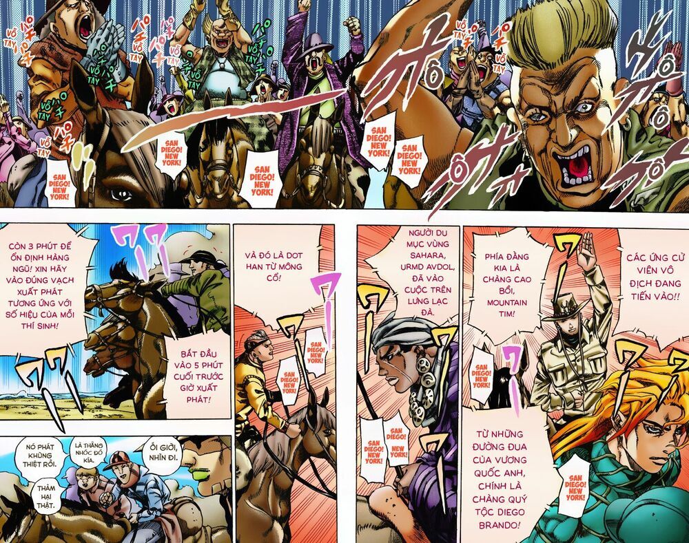 Cuộc Phiêu Lưu Bí Ẩn Phần 7: Steel Ball Run Chapter 4 - Trang 2