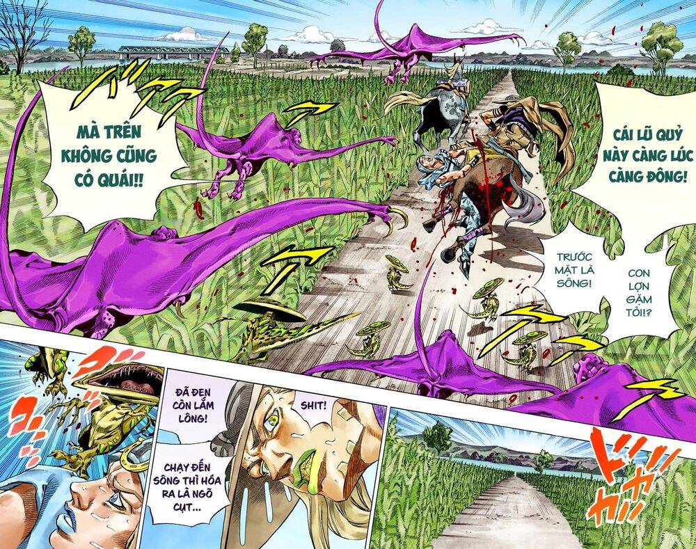 Cuộc Phiêu Lưu Bí Ẩn Phần 7: Steel Ball Run Chapter 42 - Trang 2