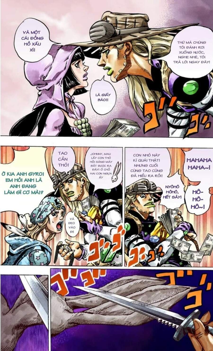 Cuộc Phiêu Lưu Bí Ẩn Phần 7: Steel Ball Run Chapter 45 - Trang 2