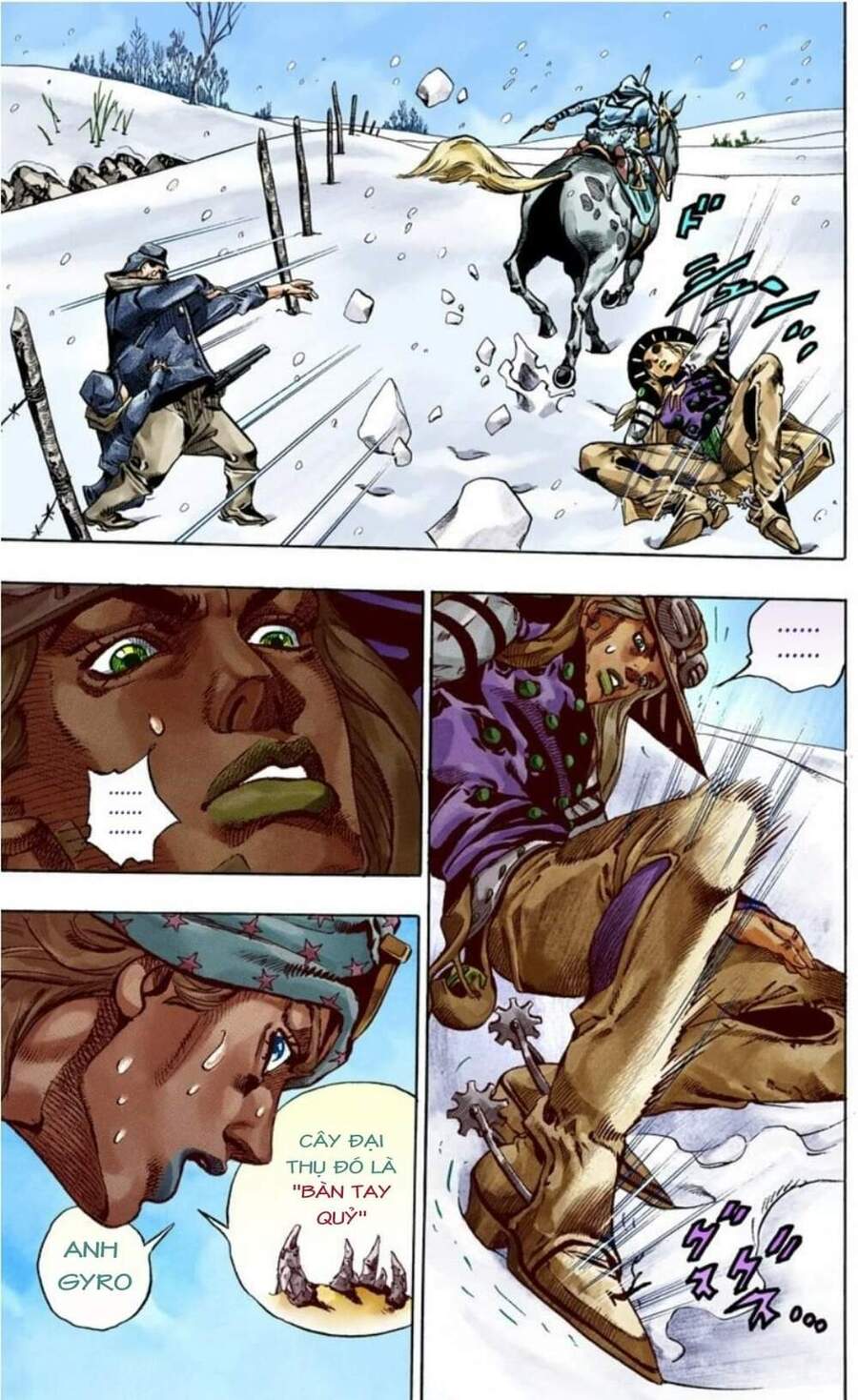 Cuộc Phiêu Lưu Bí Ẩn Phần 7: Steel Ball Run Chapter 46 - Trang 2