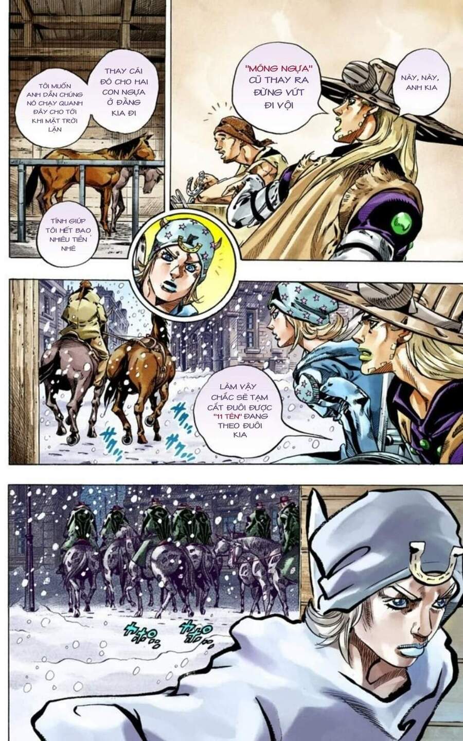 Cuộc Phiêu Lưu Bí Ẩn Phần 7: Steel Ball Run Chapter 46 - Trang 2