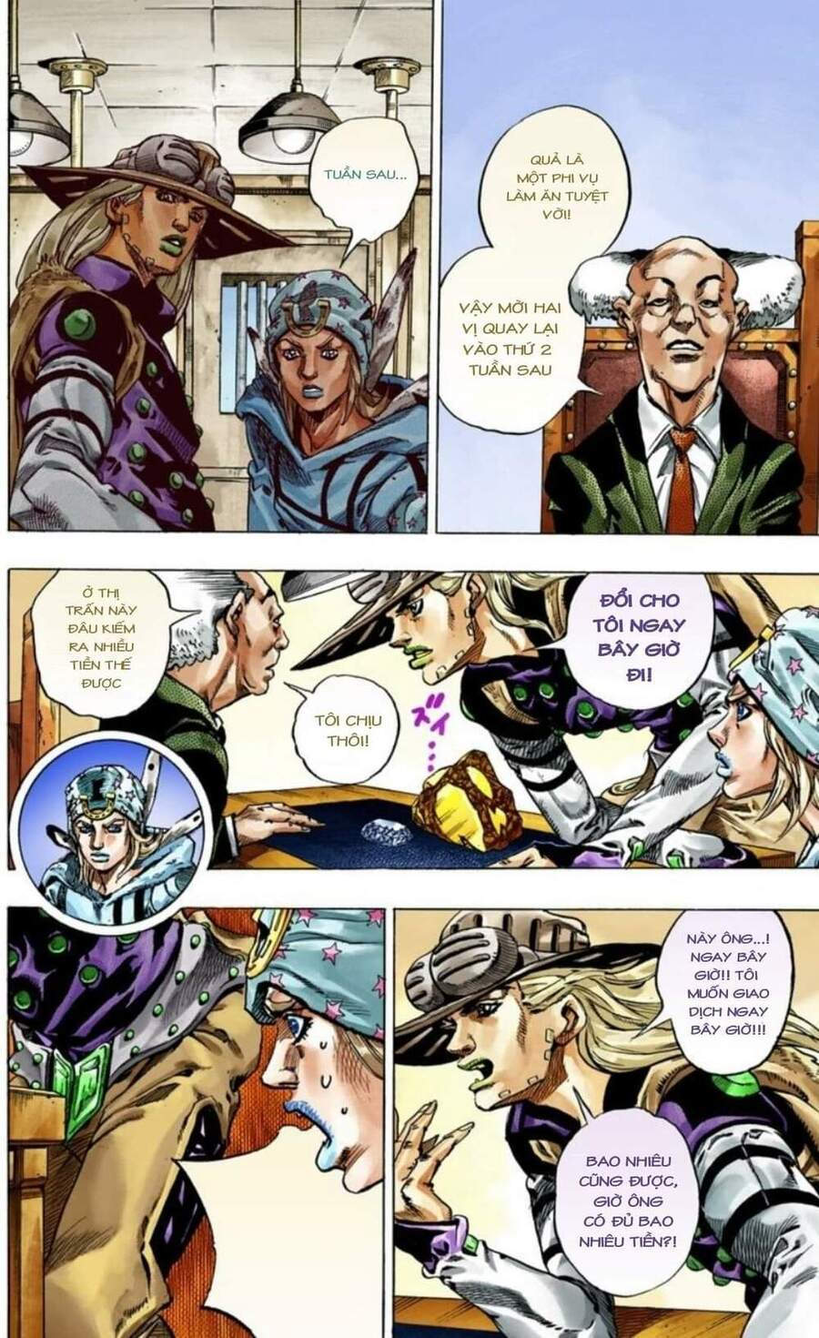 Cuộc Phiêu Lưu Bí Ẩn Phần 7: Steel Ball Run Chapter 46 - Trang 2