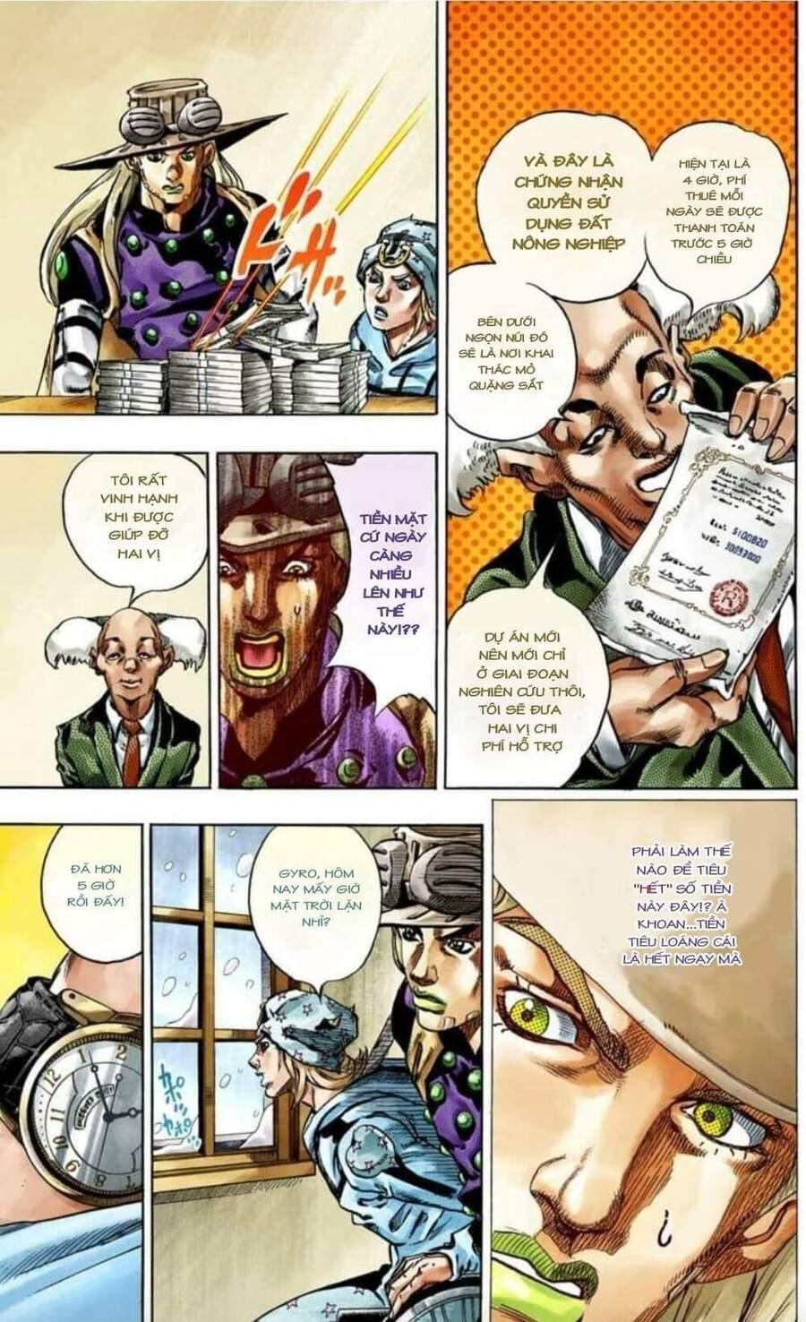 Cuộc Phiêu Lưu Bí Ẩn Phần 7: Steel Ball Run Chapter 46 - Trang 2