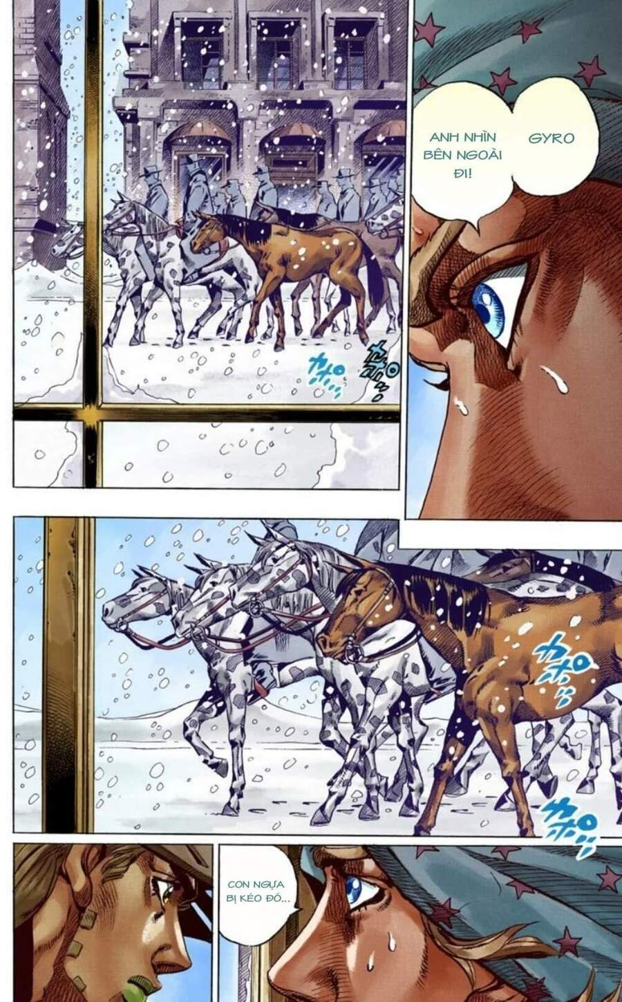 Cuộc Phiêu Lưu Bí Ẩn Phần 7: Steel Ball Run Chapter 46 - Trang 2