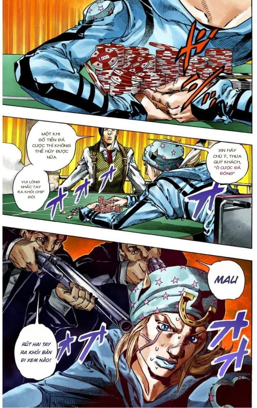 Cuộc Phiêu Lưu Bí Ẩn Phần 7: Steel Ball Run Chapter 46 - Trang 2