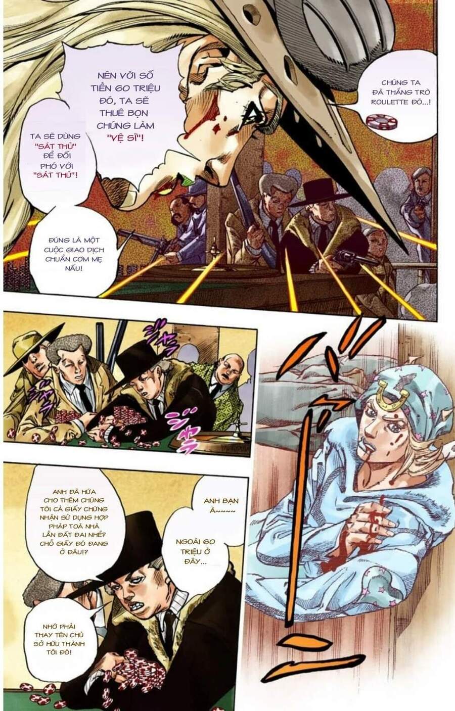 Cuộc Phiêu Lưu Bí Ẩn Phần 7: Steel Ball Run Chapter 47 - Trang 2