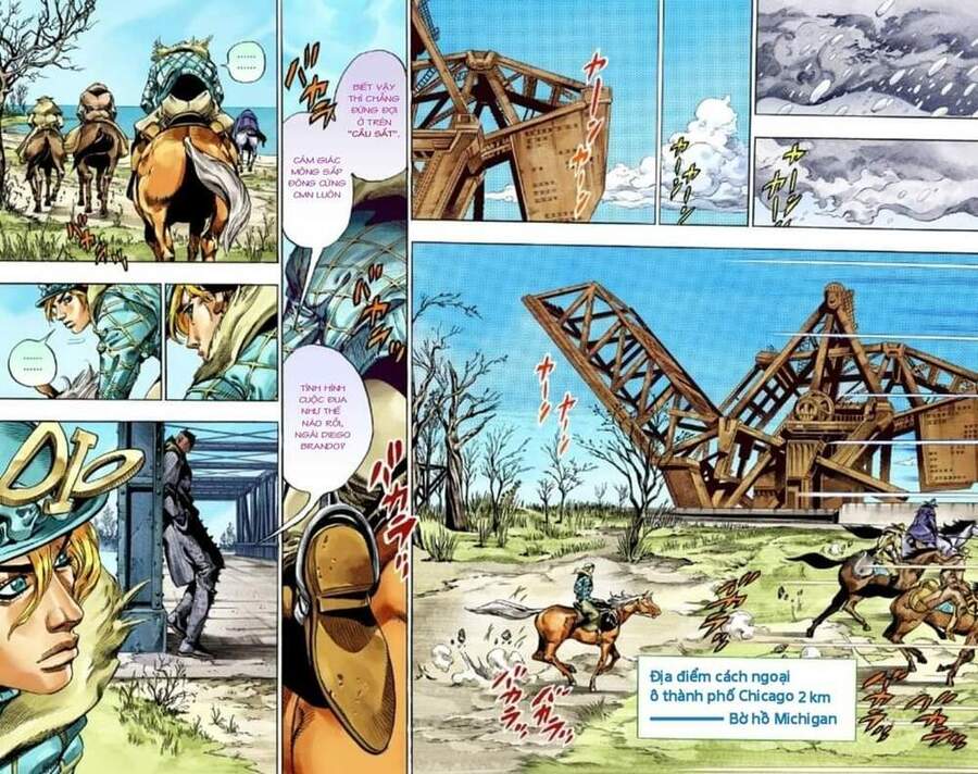 Cuộc Phiêu Lưu Bí Ẩn Phần 7: Steel Ball Run Chapter 48 - Trang 2